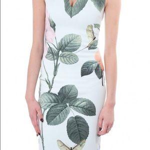 Ted Baker floral shift dress (sz 3)